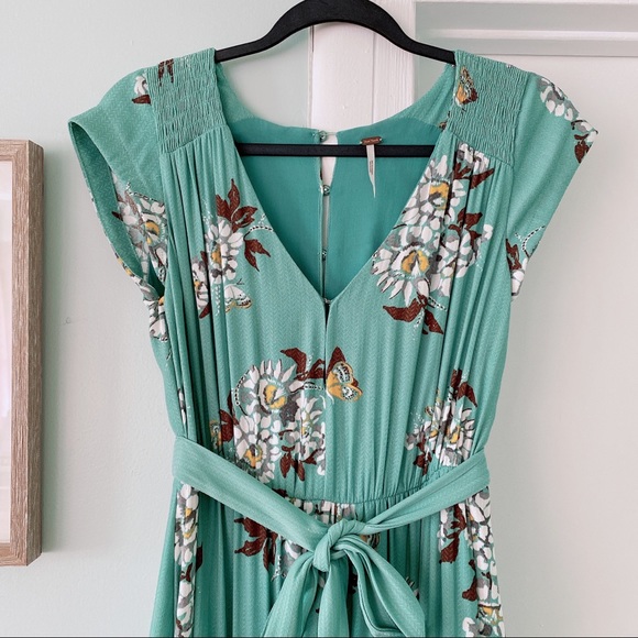 Free People “ All I Got “ Boho Maxi Dress 0 - Picture 6 of 13